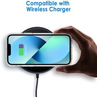 Wisam Apple iPhone 13 Mini 5.4" Silikon Case Schutzhülle Hülle Transparent