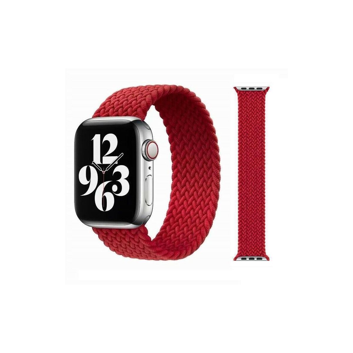 Original Apple Braided Solo Loop Armband 38/40/41mm Größe 9 (Product) Red 1. Gen