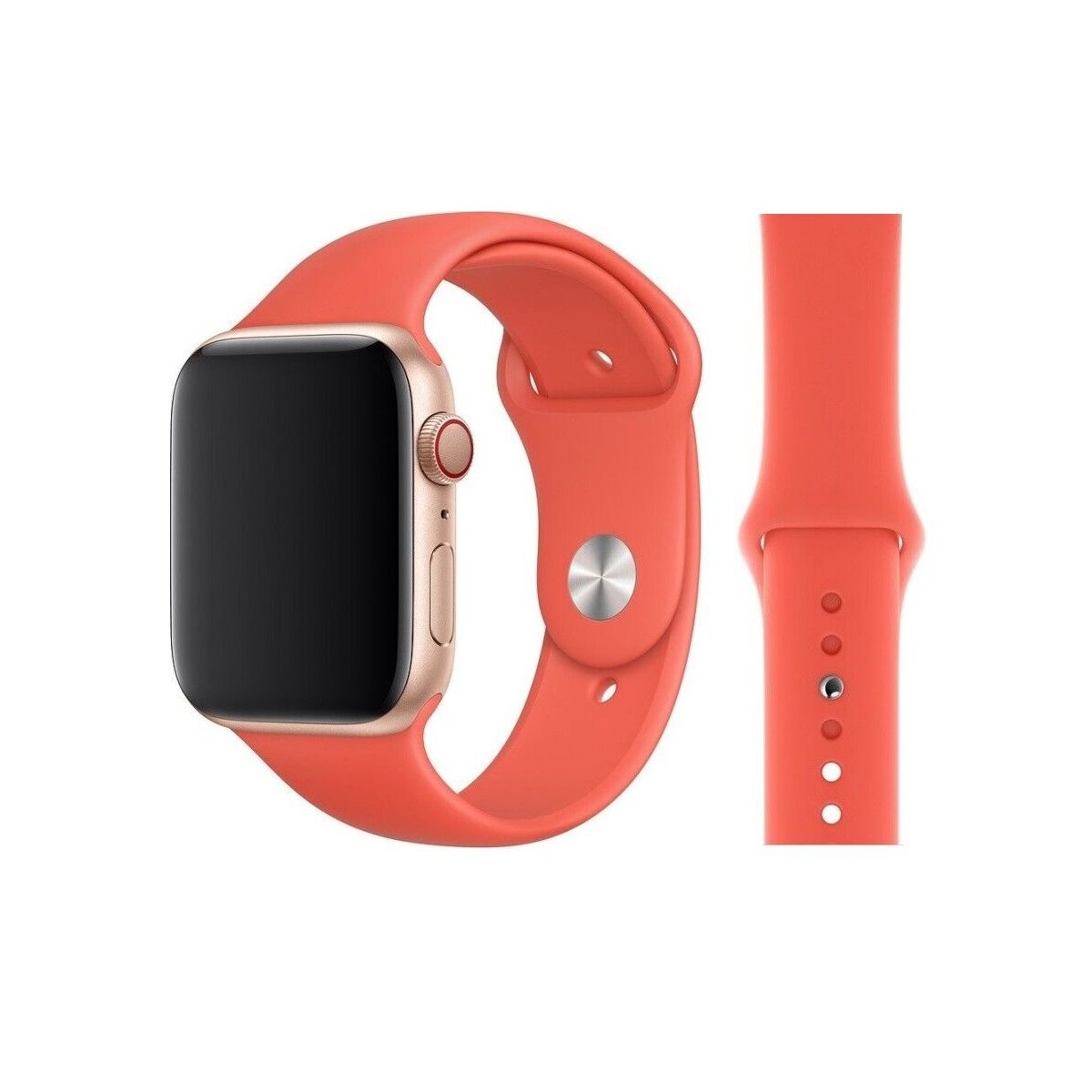 Original Apple Sport Armband S/M 42/44/45mm MTPQ2ZM/A Nectarine