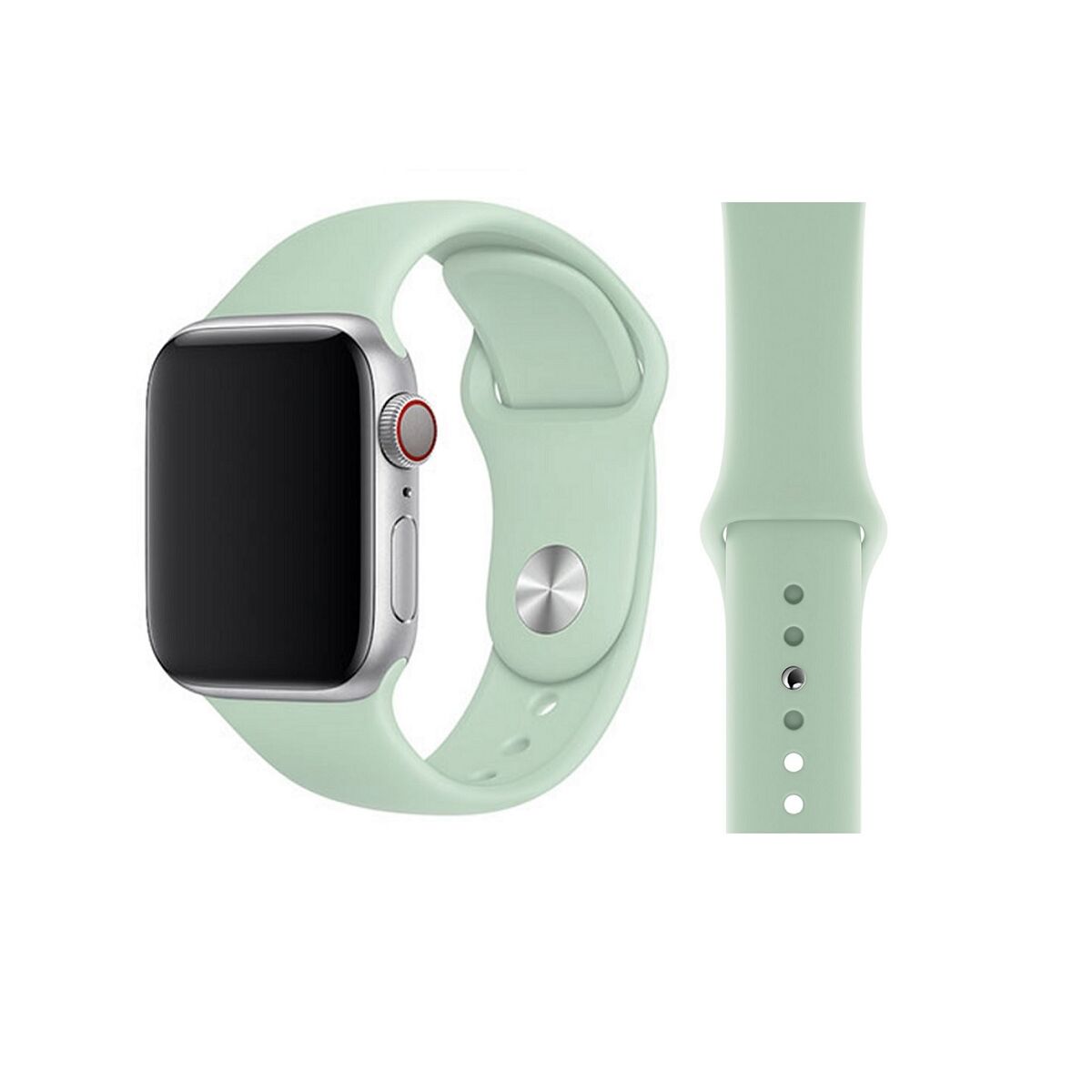 Original Apple Sport Armband M/L 38/40/41mm MWUM2ZM/A Beryl Sehr Gut