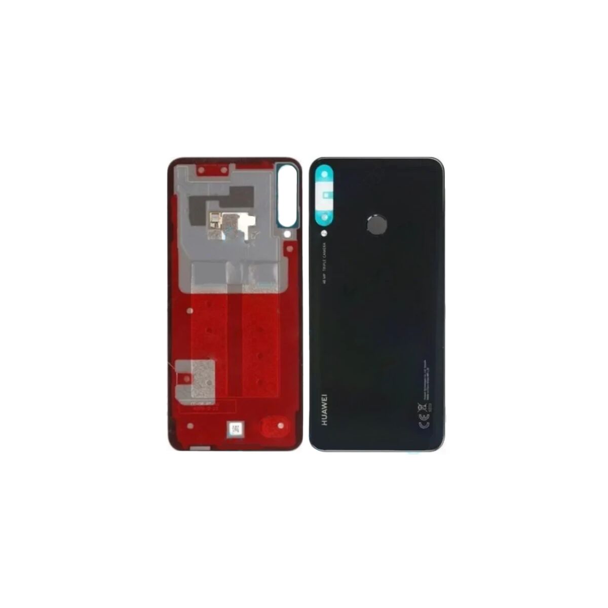 Original Huawei P40 Lite E (ART-L29) Akkudeckel Backcover Schwarz