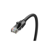 Netzwerkkabel RJ45 LAN-Kabel , UTP, Cat.6a 1.5m Schwarz