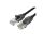 Netzwerkkabel RJ45 LAN-Kabel , UTP, Cat.6a 1.5m Schwarz