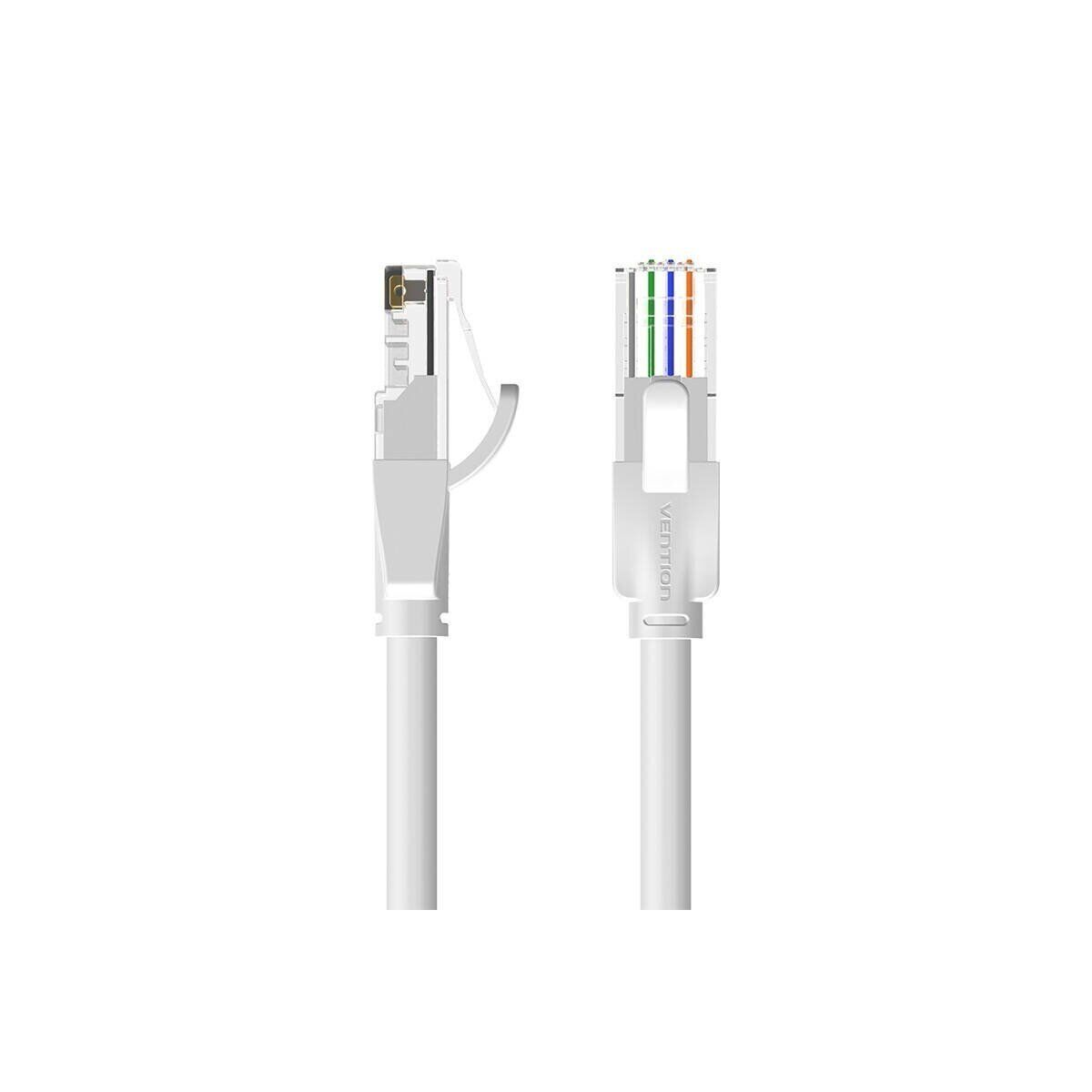 Netzwerkkabel UTP CAT6 RJ45 Ethernet 1000Mbps RJ45 auf RJ45 1m grau