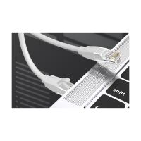 Netzwerkkabel UTP CAT6 RJ45 Ethernet 1000Mbps RJ45 auf RJ45 1m grau