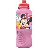 Disney Minnie Spring Ergo-Flasche, Sportflasche 430 ml
