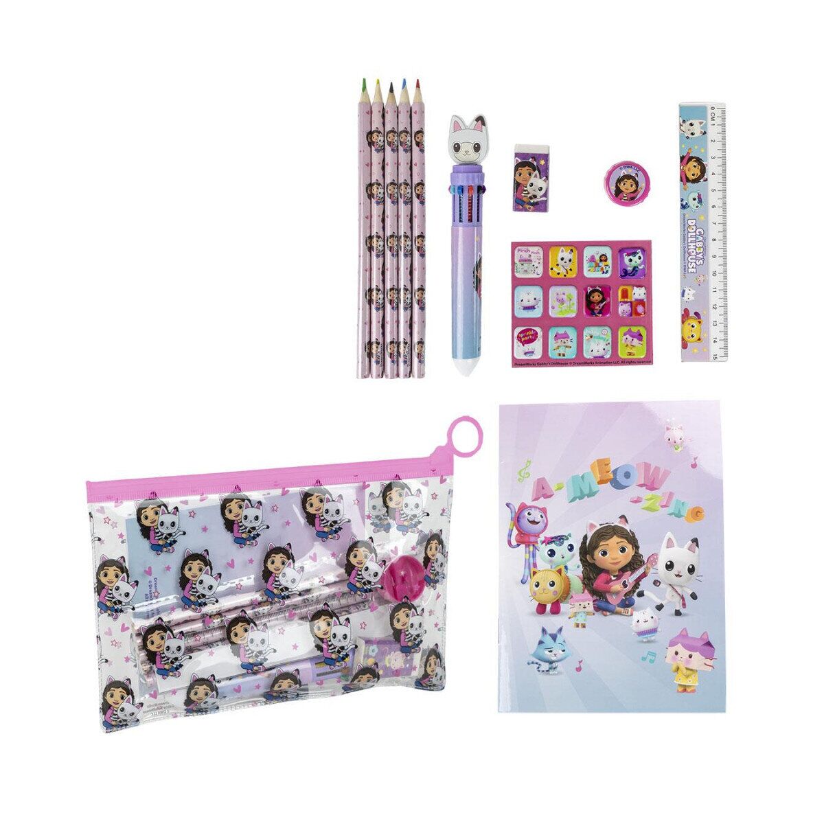 Gabbys Dollhouse Schreibwaren Set