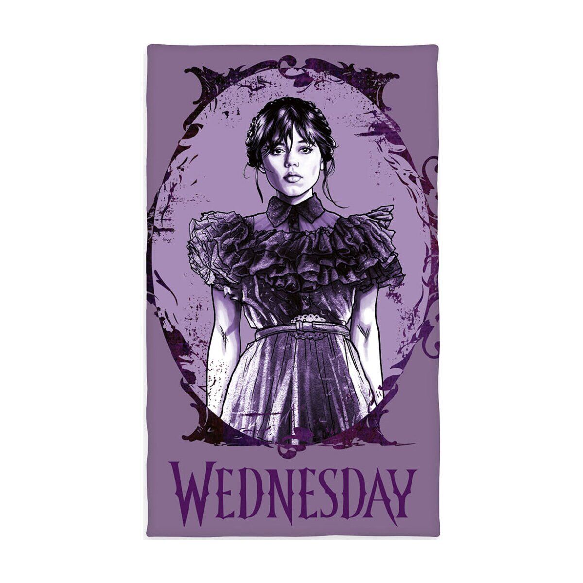 Wednesday Handtuch 30x50cm – Gothic Style für Fans