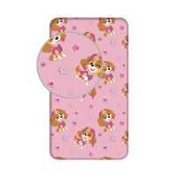 Paw Patrol Skye Spannbettlaken 90x200cm – Für...