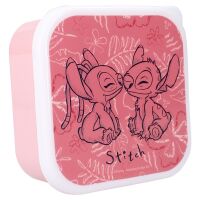 Lilo Stitch Lunchset 3in1 Snackbox Lunchpaket Butterbrotbox