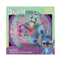 Lilo & Stitch Wanduhr – bunt & leise für Kinderzimmer