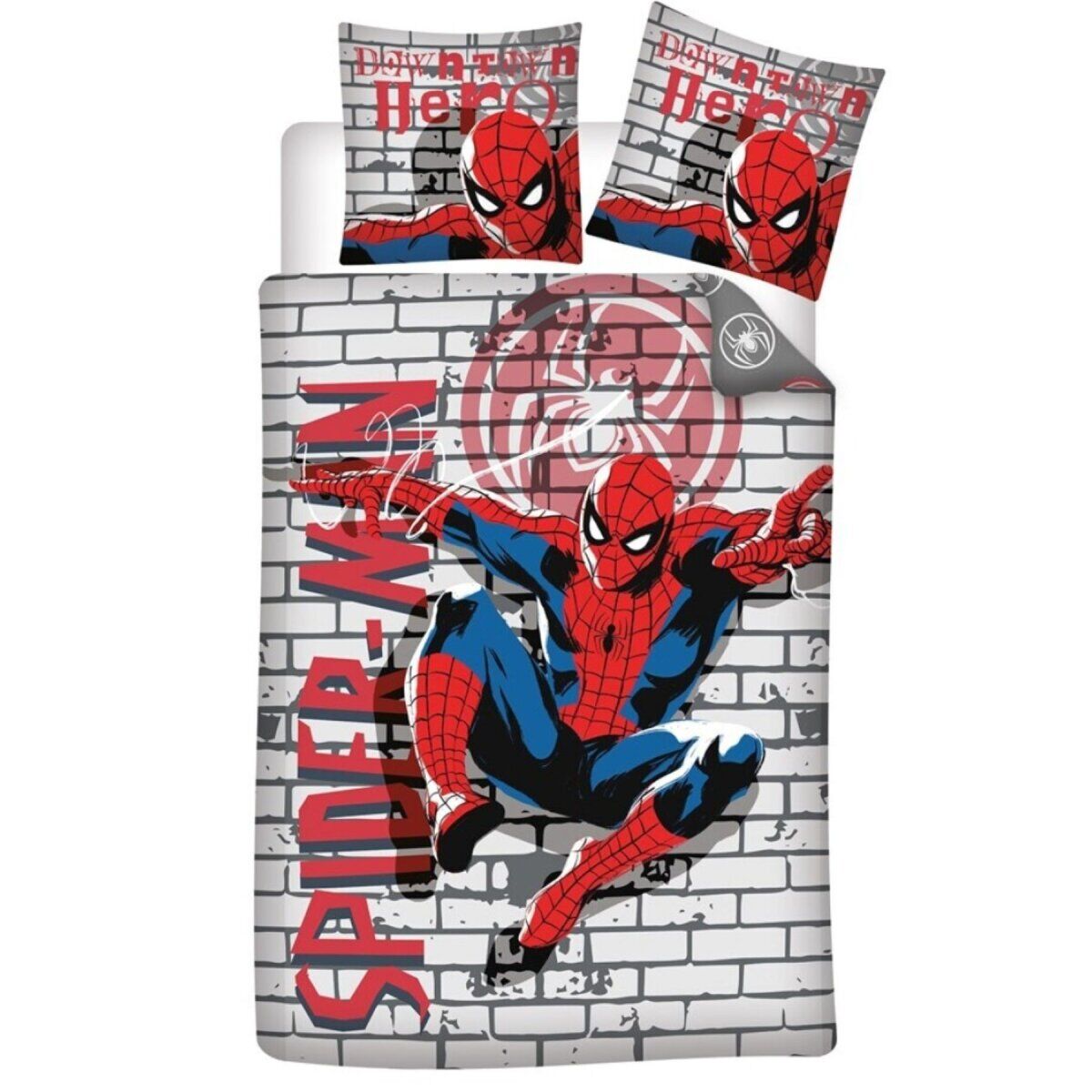 Spiderman Bettwäsche Kinder Bettbezug 135x200cm