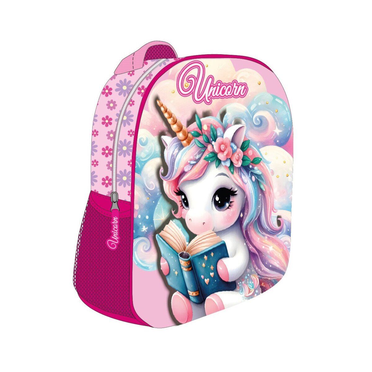 Einhorn 3D Rucksack Kinder – Clouds Deluxe Tasche 30cm