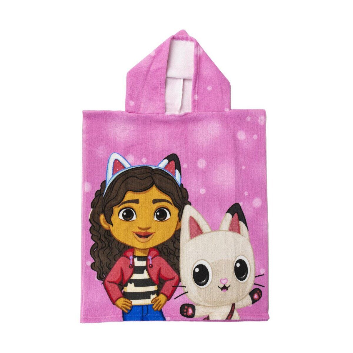 Gabbys Dollhouse Poncho 50x115cm – Strandtuch für Kinder