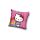 Hello Kitty Kissenbezug 40x40cm – Rainbow Samt Deko