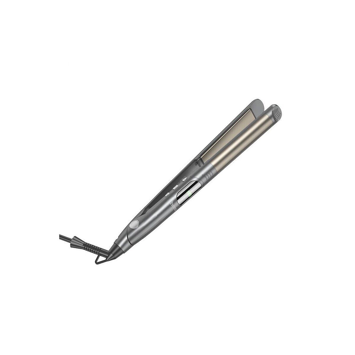 HOCO Haarglätter DAR40 Glätteisen Keramikplatten Grau