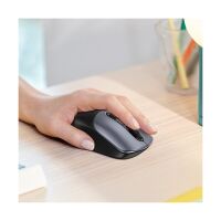 HOCO Funkmaus GM28 2.4G Wireless 1600 dpi Schwarz Grau