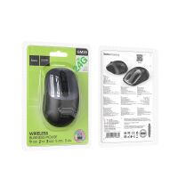 HOCO Funkmaus GM28 2.4G Wireless 1600 dpi Schwarz Grau