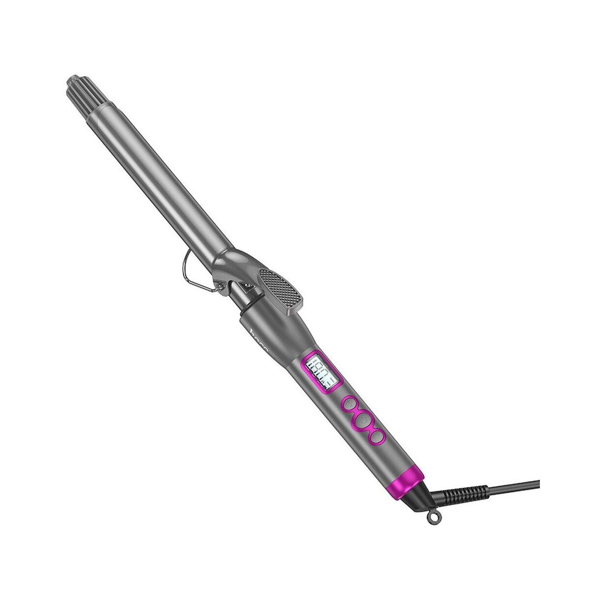 HOCO Lockenstab HP43 mit Display Keramikbeschichtung Grau