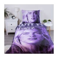 Billie Eilish Bettwäsche Wild Flower 140x200cm Fan Set