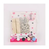 Minnie Mouse Holzfigur DIY Set zum Bemalen Disney Cutie