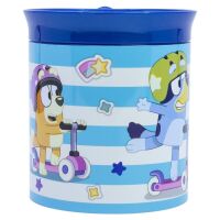 Bluey Becher Mikrowellengeeigneter Kunststoffbecher 400ml