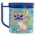 Lilo & Stitch Becher Mikrowellengeeigneter Kunststoffbecher 400ml