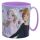 Disney Frozen Becher Mikrowellengeeigneter Kunststoffbecher 390ml