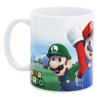 Super Mario Tasse 325ml Keramikbecher im Geschenkset...