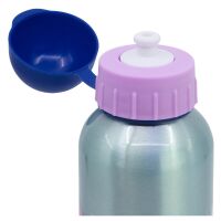 Disney Frozen Trinkflasche Aluminium, 530ml, mit Sicherheitsverschluss