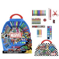 Marvel Schreib- und Malset Kinder Farbkasten & Stifte