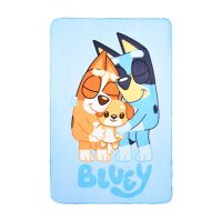 Bluey Fleecedecke 100x150cm Snuggle Time