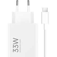 Xiaomi 33W USB A Ladegerät mit 3A USB C Kabel...