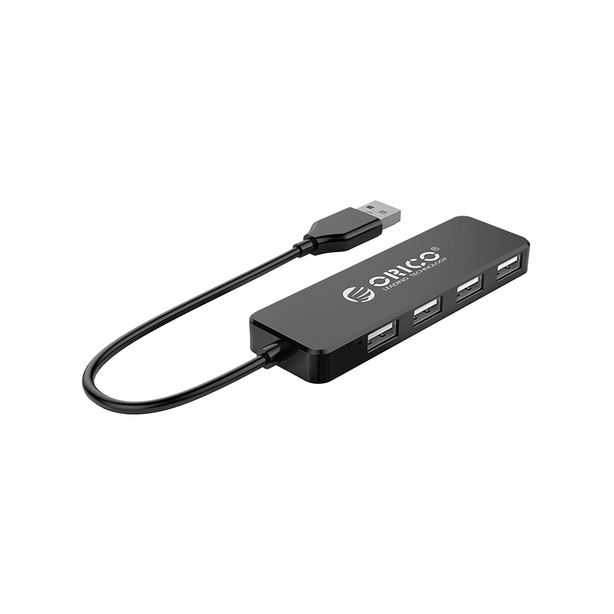 Orico FL01 USB-A 4-Port Dockingstation Schwarz