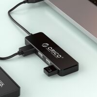 Orico FL01 USB-A 4-Port Dockingstation Schwarz