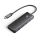 Orico PAPW2AC-C3 USB-C Hub 2× USB-A + 2× USB-C Schwarz