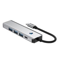 Tech-Protect HB01 5in1 USB-C Hub HDMI 4K PD100W Grau