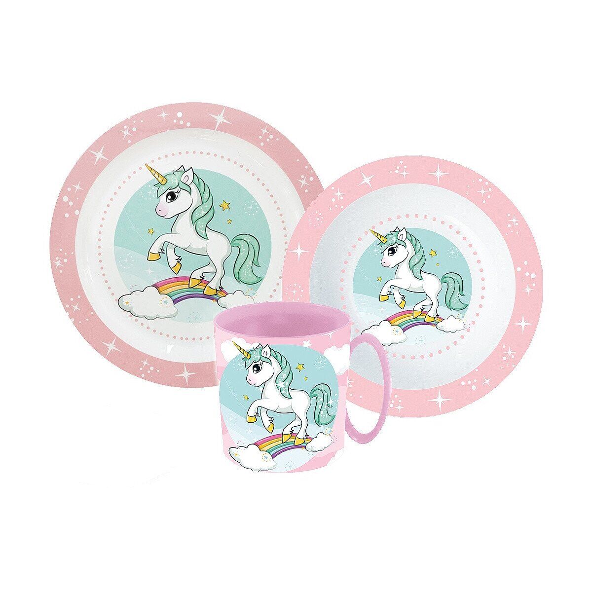 Einhorn Range Geschirrset Mikro mit Becher