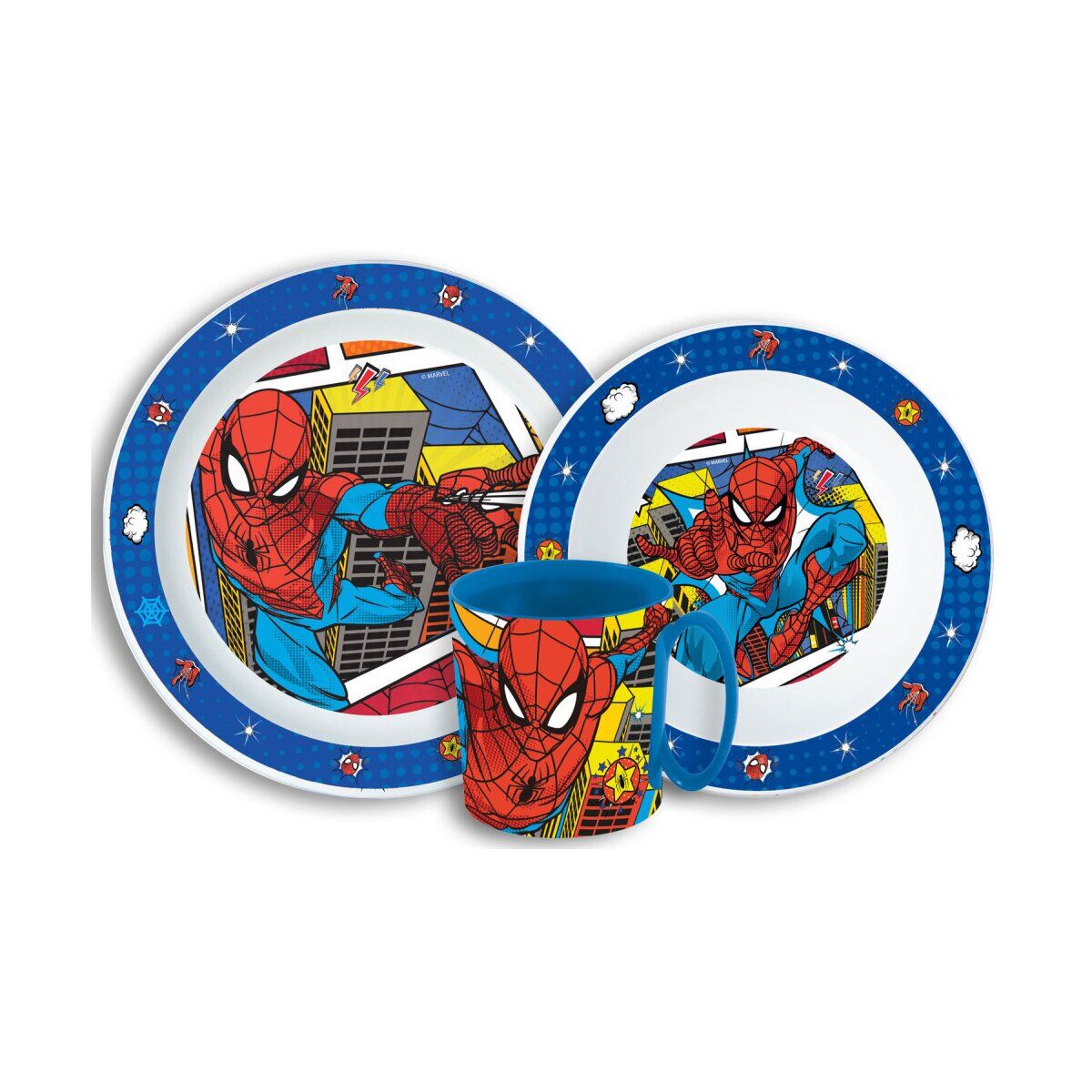 Spiderman Grid Essgeschirr Mikro 350ml