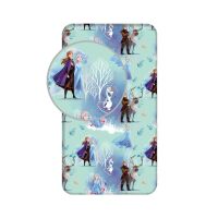 Disney Eiskönigin White Trees Spannbetttuch 90x200