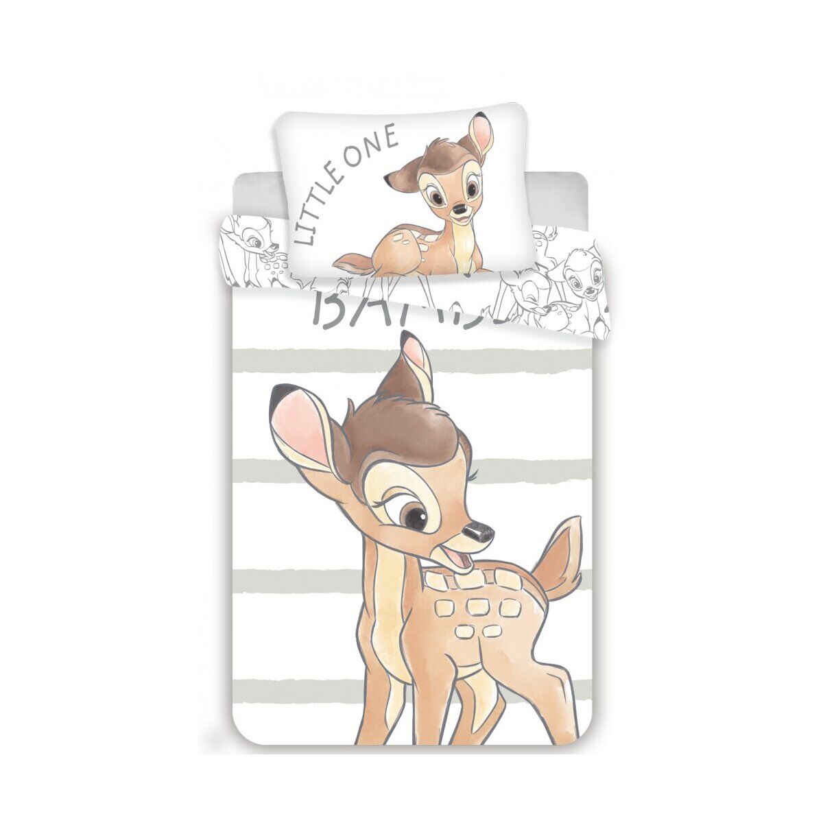 Disney Bambi Little One Kinderbettwäsche 100x135cm