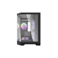 Darkflash FT350 PC Gehäuse Schwarz inkl. 5 ARGB Lüfter