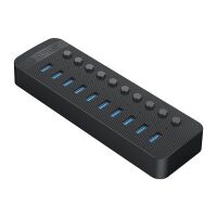 Orico CT2U3-10AB USB Hub 10-Port USB-A 3.0 Schwarz