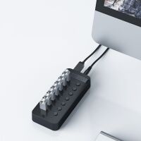 Orico CT2U3-13AB USB Hub 13-Port USB-A 3.0 Schwarz