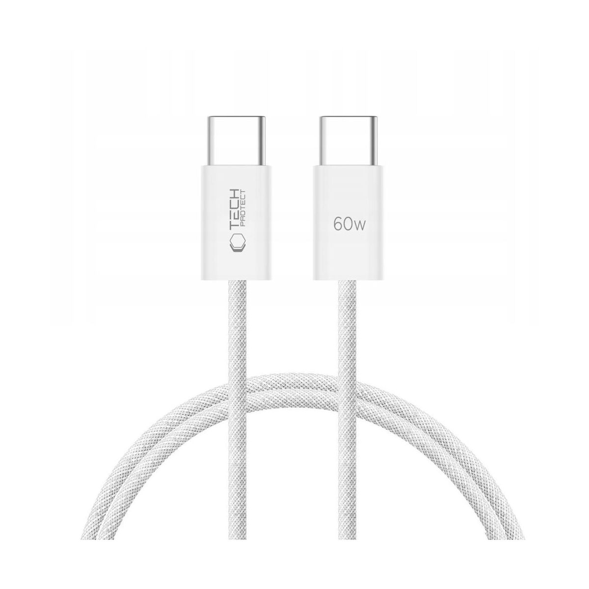 Tech-Protect UltraBoost USB-C Kabel 60W PD 1 m Weiß