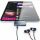 Tech-Protect V6 USB-C Hub 4in1 HDMI PD100W Grau