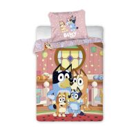 Bluey At Home Kinderbettwäsche Kinderzimmer 100x135
