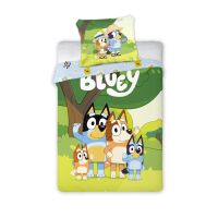Bluey Family Snuggle Kindergarten Bettwäsche 100x135