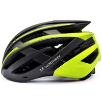 Wozinsky MTB Helm L mit Visier USB Rücklicht