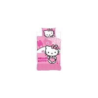 Hello Kitty Pink World Kinderbettwäsche 100x135